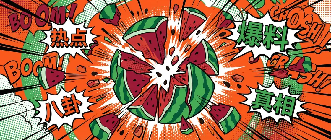 小宵虎南 今日头瓜爆炸漫画横幅